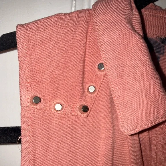 Rock & Republic Pink and Black Tie Dye Sleeveless Blouse - Size Small (NWT) - Picture 4 of 7